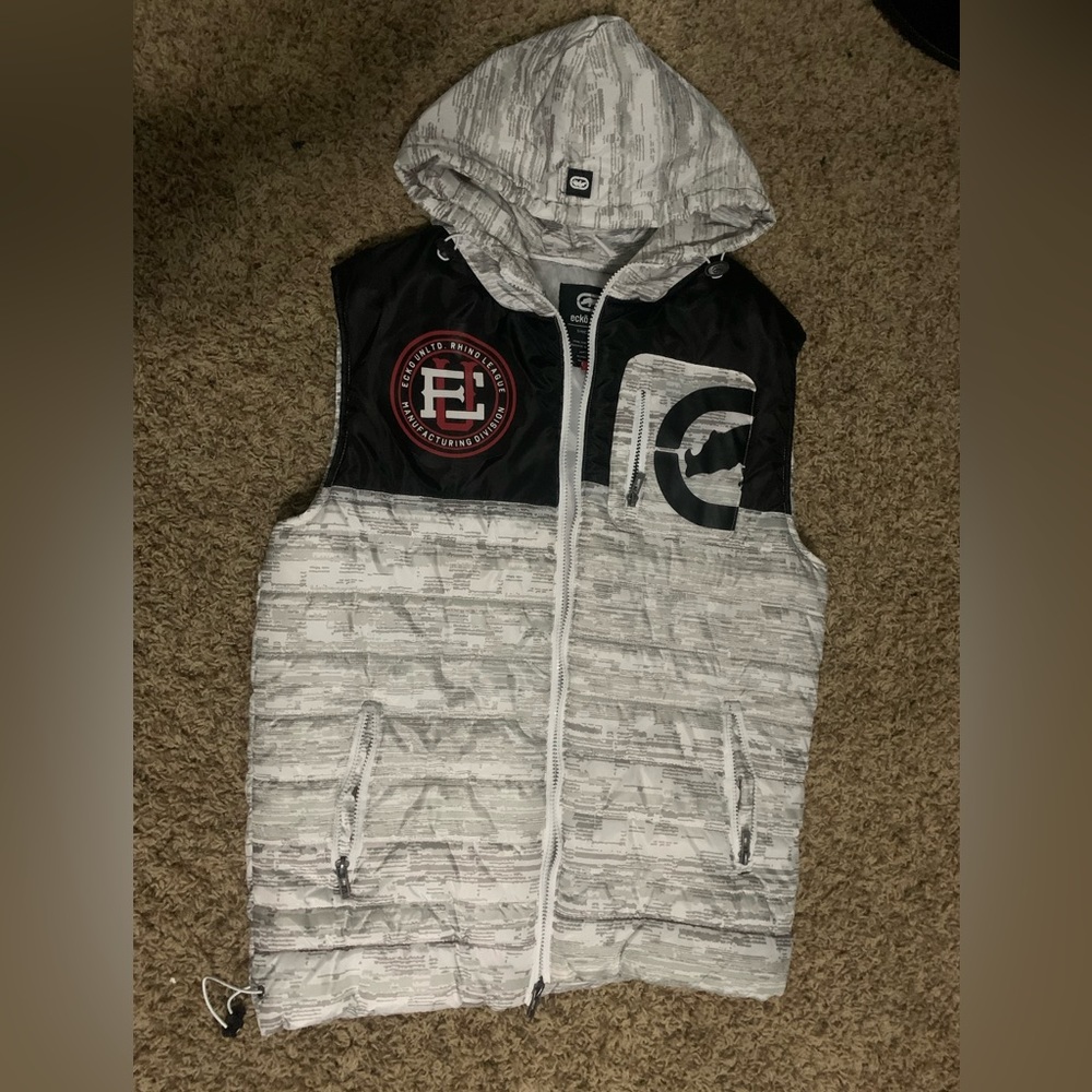 ecKō unItd. No arm sleeve puff jacket